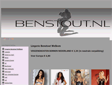 Tablet Screenshot of benstout.nl